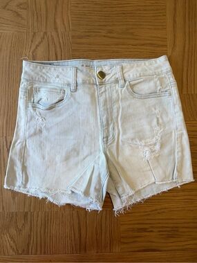 American Eagle High-Rise Shortie Jean Shorts